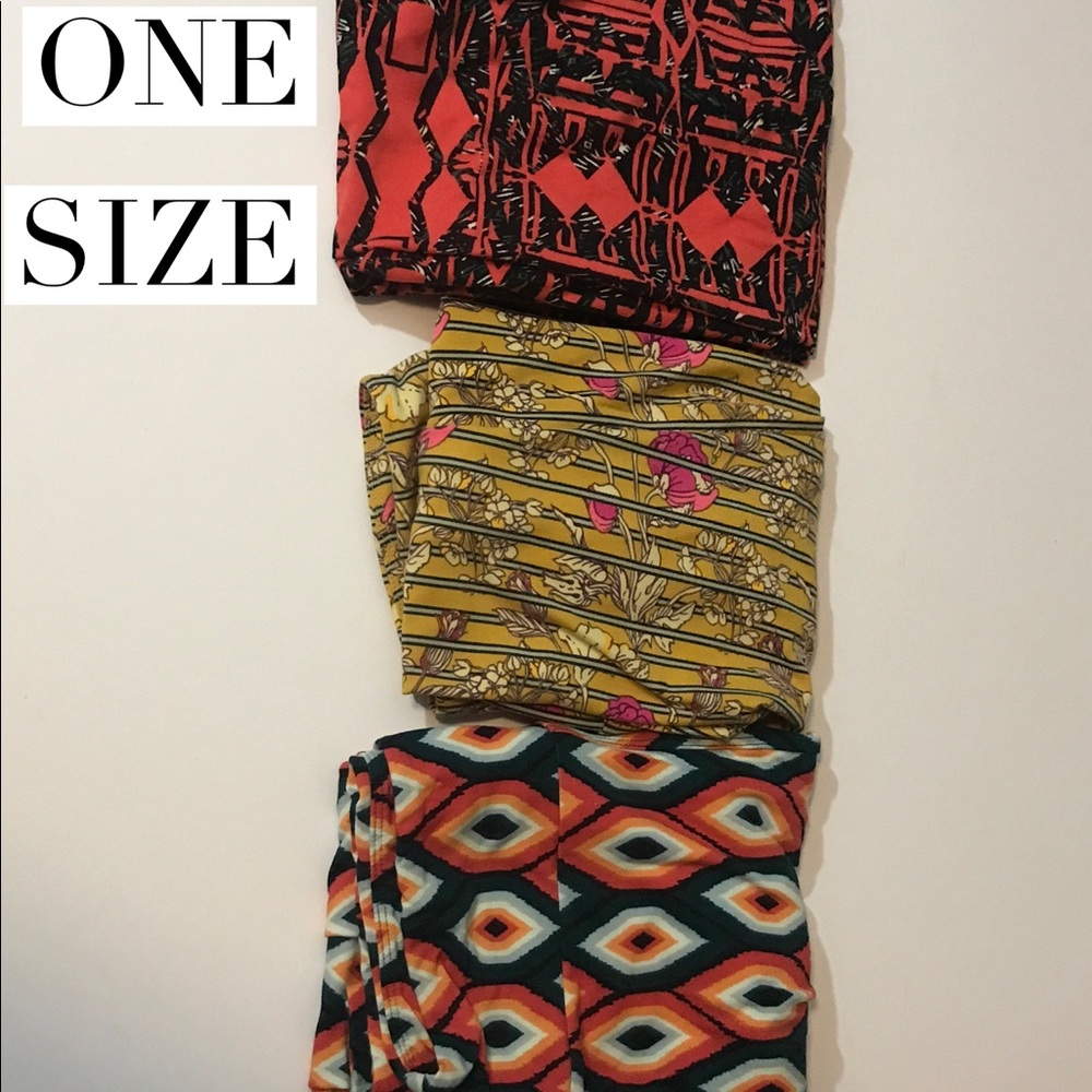 LuLaRoe One Size Leggings Lot